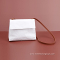 Kraft Paper Mini Pouch White Sling Bag Ladies Shoulder Bag